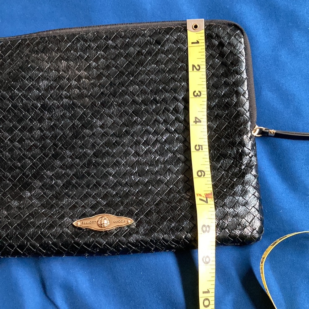 Elliott Lucca Black Leather Reader/Tablet Case - image 5